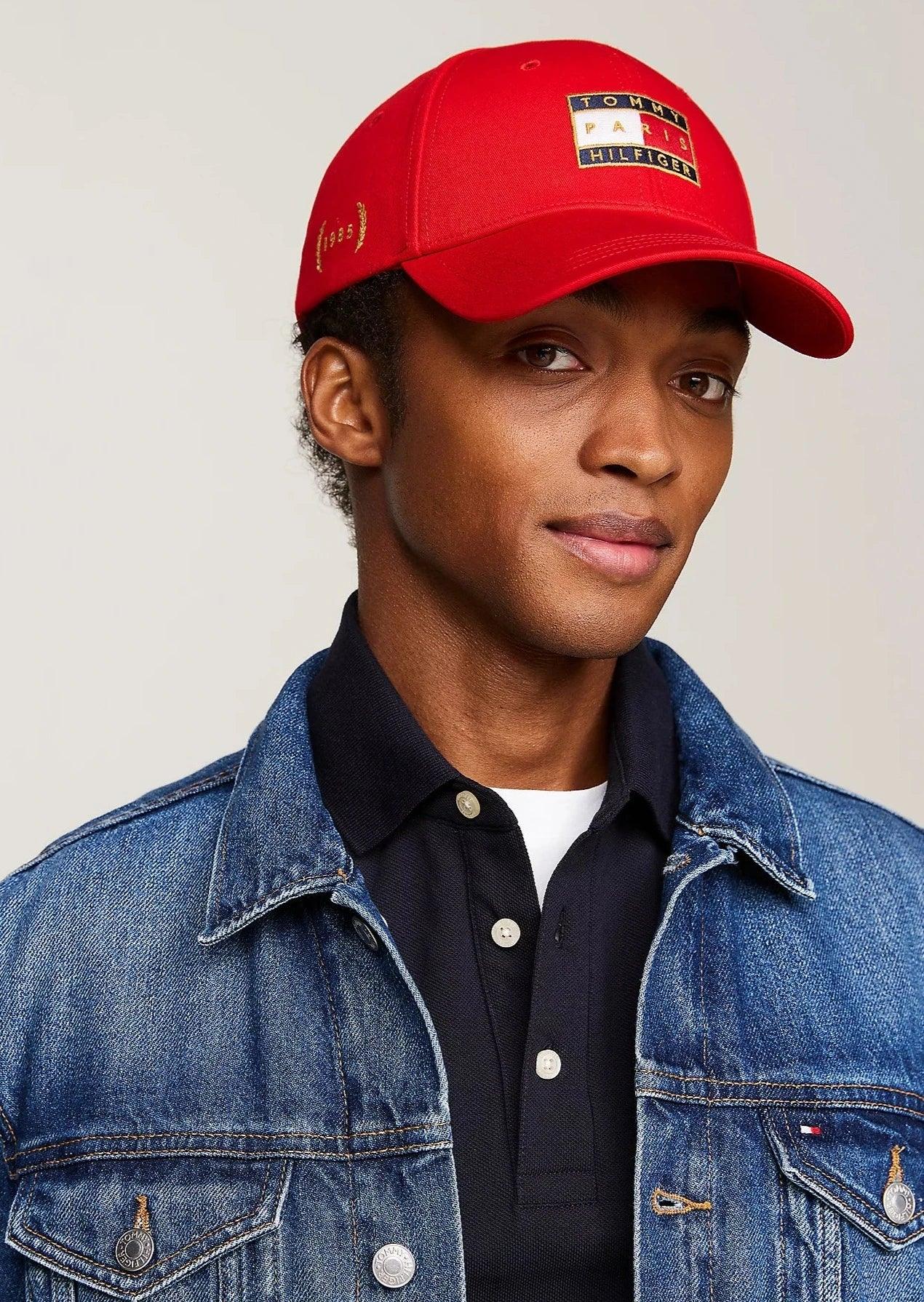 Casquette Tommy Hilfiger rouge - Georgespaul