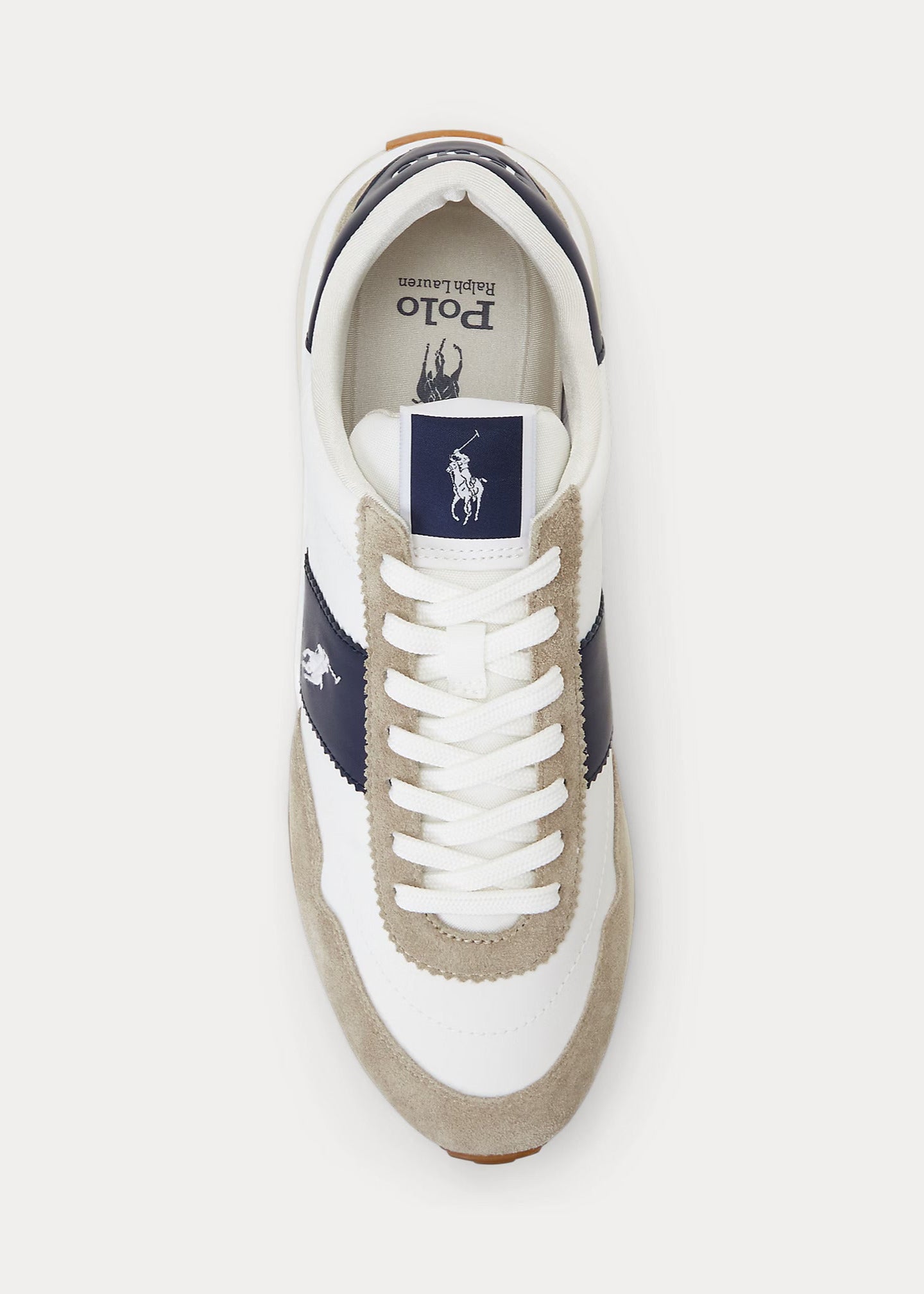 Baskets Ralph Lauren marine pour homme | Georgespaul 