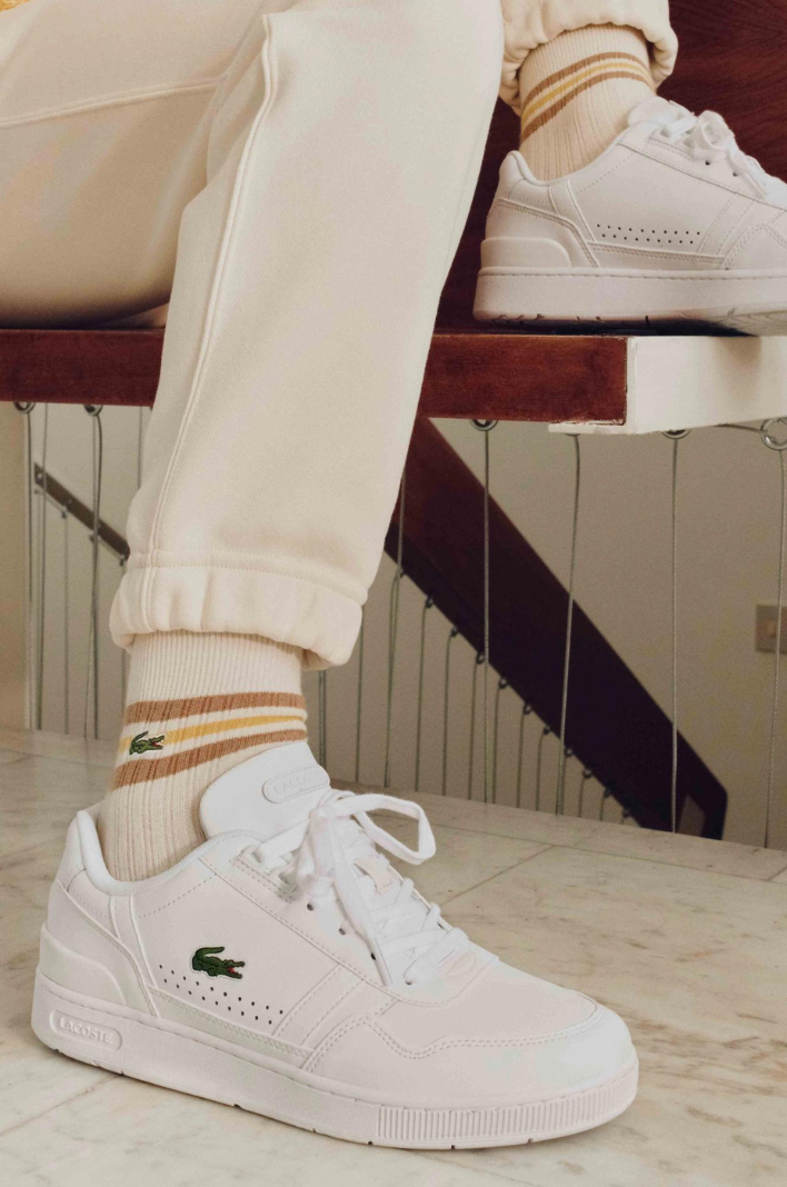 Baskets homme Lacoste blanches | Georgespaul