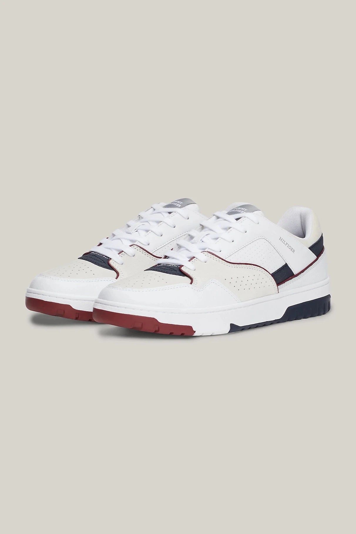 Baskets Tommy Hilfiger blanches - Georgespaul