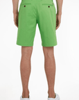 Bermuda Tommy Hilfiger vert en coton bio stretch - Georgespaul