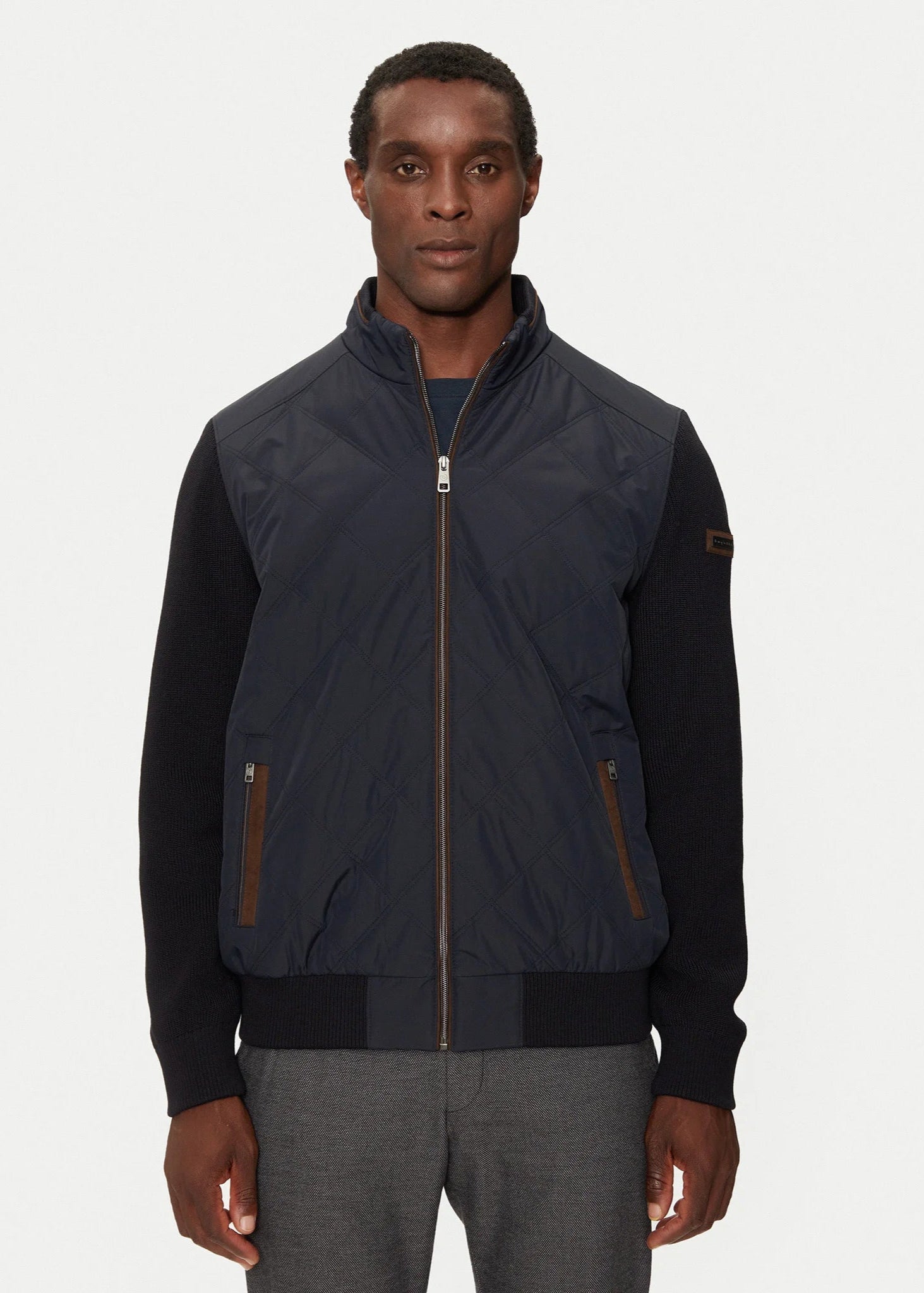 Blouson Bugatti marine pour homme | Georgespaul