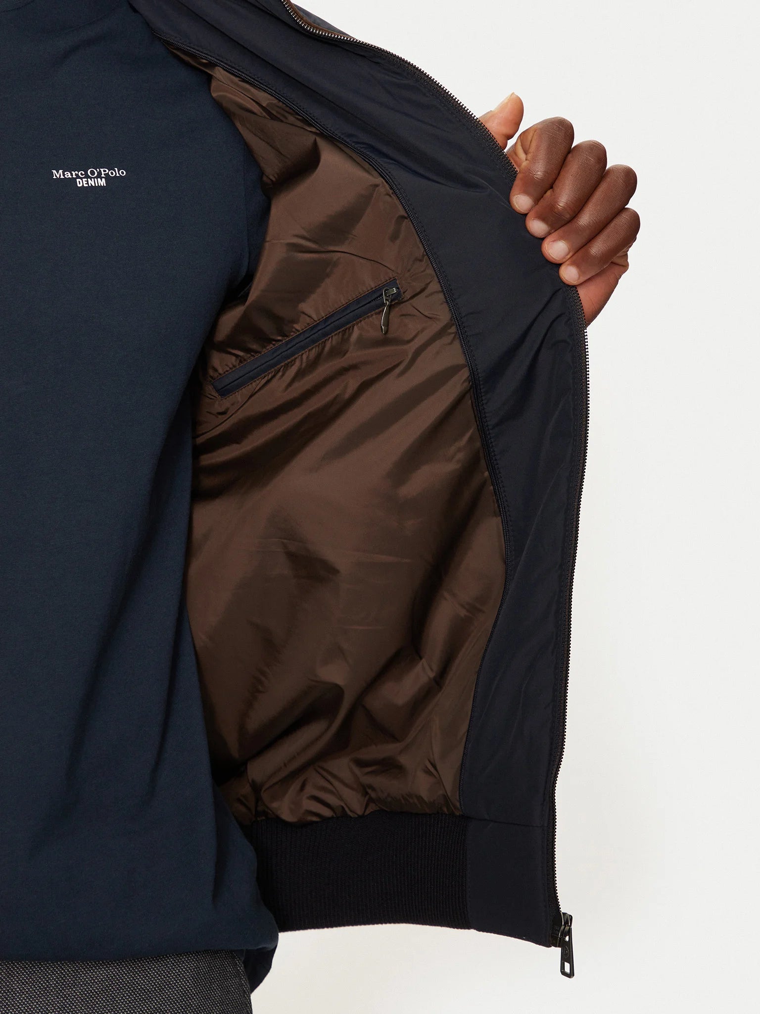 Blouson Bugatti marine pour homme | Georgespaul