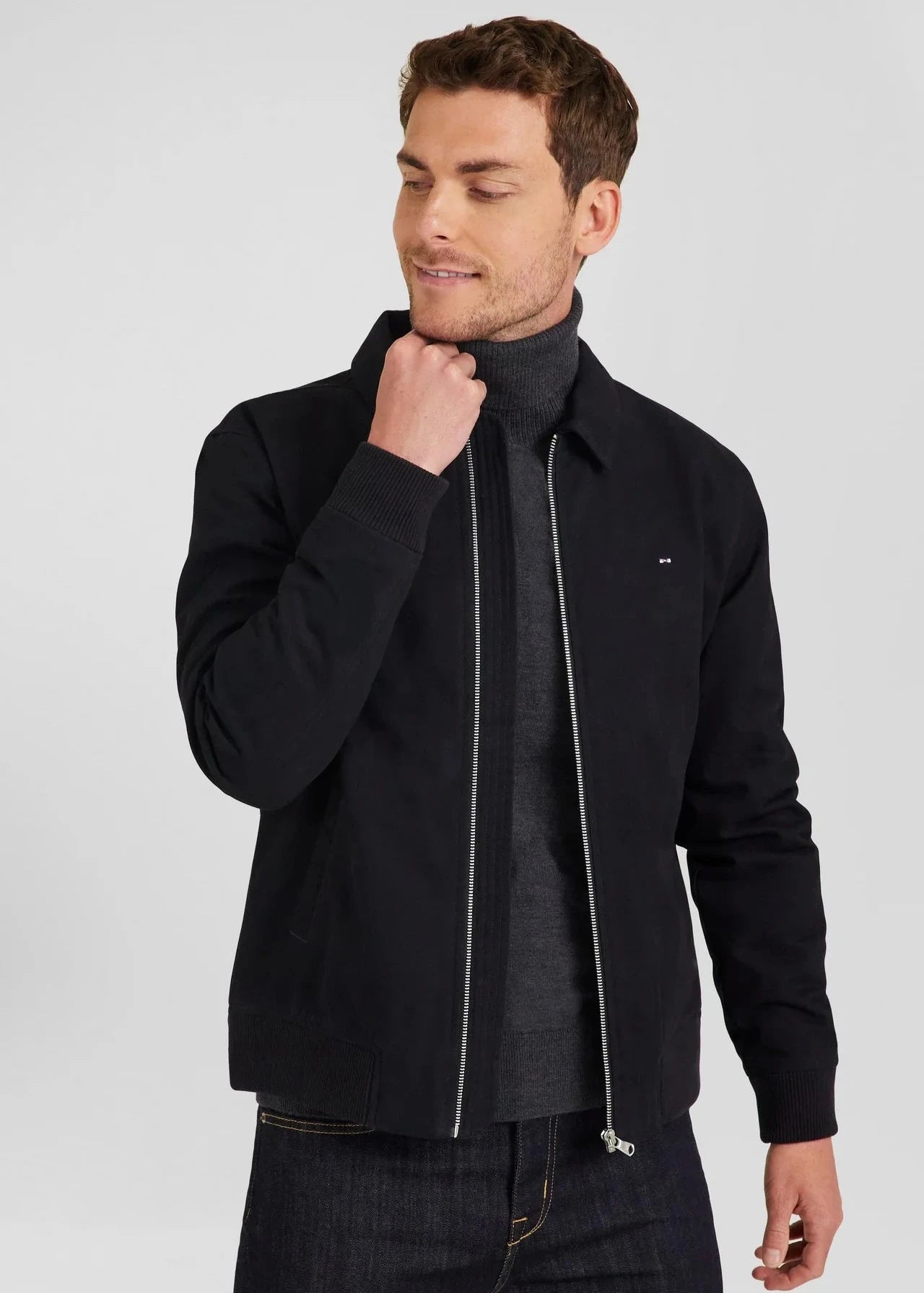 Blouson Eden Park marine pour homme | Georgespaul