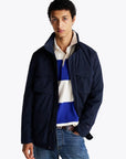 Blouson Tommy Hilfiger marine pour homme | Georgespaul 