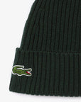 Bonnet Lacoste vert unisexe | Georgespaul