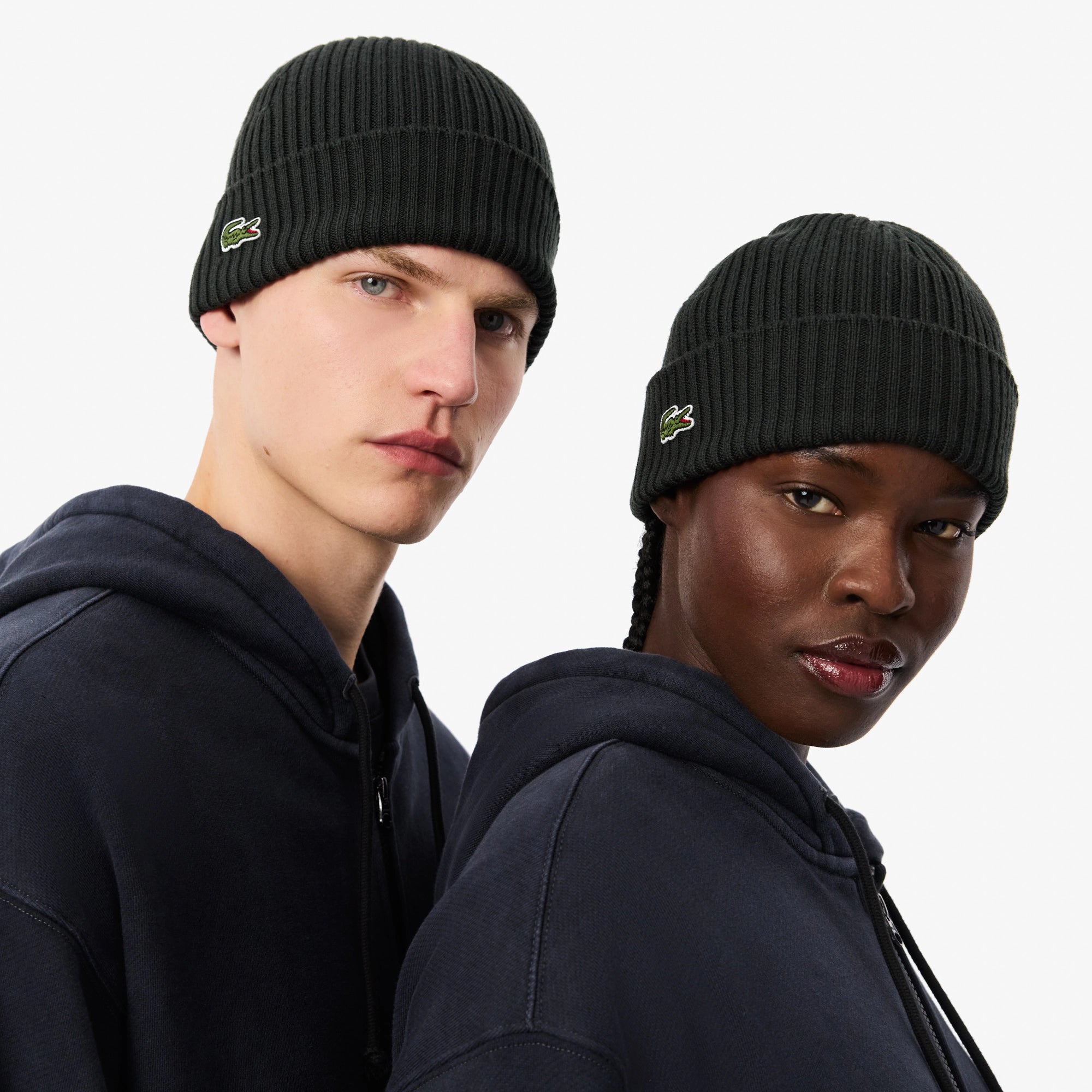 Bonnet Lacoste vert unisexe | Georgespaul