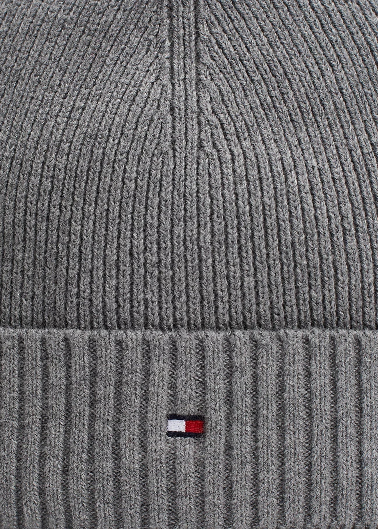 Bonnet unisexe Tommy Hilfiger gris en cachemire | Georgespaul