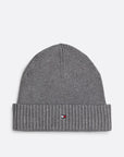 Bonnet unisexe Tommy Hilfiger gris en cachemire | Georgespaul