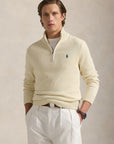 Pull camionneur Ralph Lauren beige pour homme | Georgespaul 