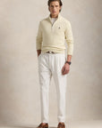 Pull camionneur Ralph Lauren beige pour homme | Georgespaul 