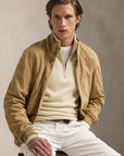 Pull camionneur Ralph Lauren beige pour homme | Georgespaul 