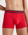 Lot de 3 boxers Tommy Hilfiger marine, rouge et blanc en coton - Georgespaul