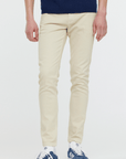 Pantalon chino Lee Cooper beige en coton - Georgespaul