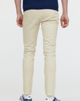 Pantalon chino Lee Cooper beige en coton - Georgespaul