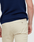 Pantalon chino Lee Cooper beige en coton - Georgespaul