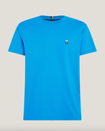 Charger l&#39;image dans la galerie, T-Shirt homme Tommy Hilfiger bleu en coton bio I Georgespaul
