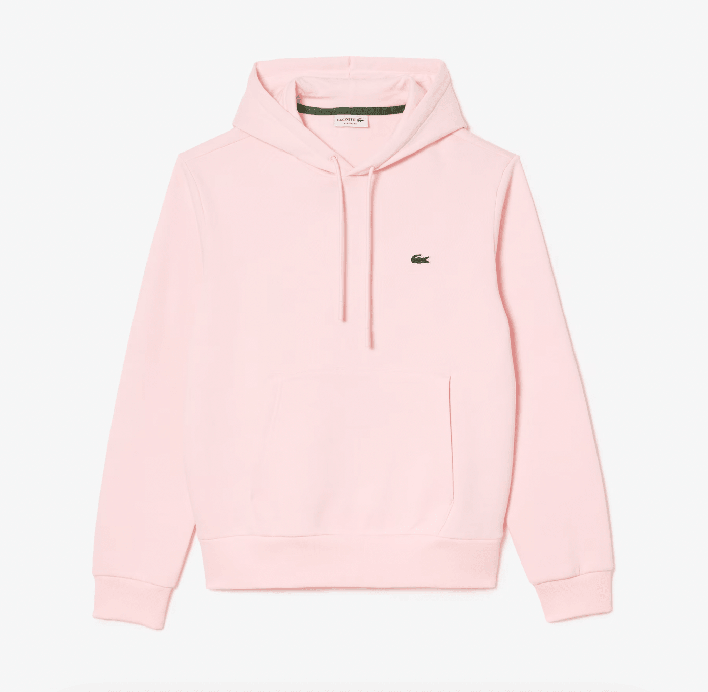 Sweat à capuche Lacoste rose - Georgespaul