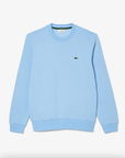 Sweat Lacoste bleu clair en molleton de coton bio - Georgespaul