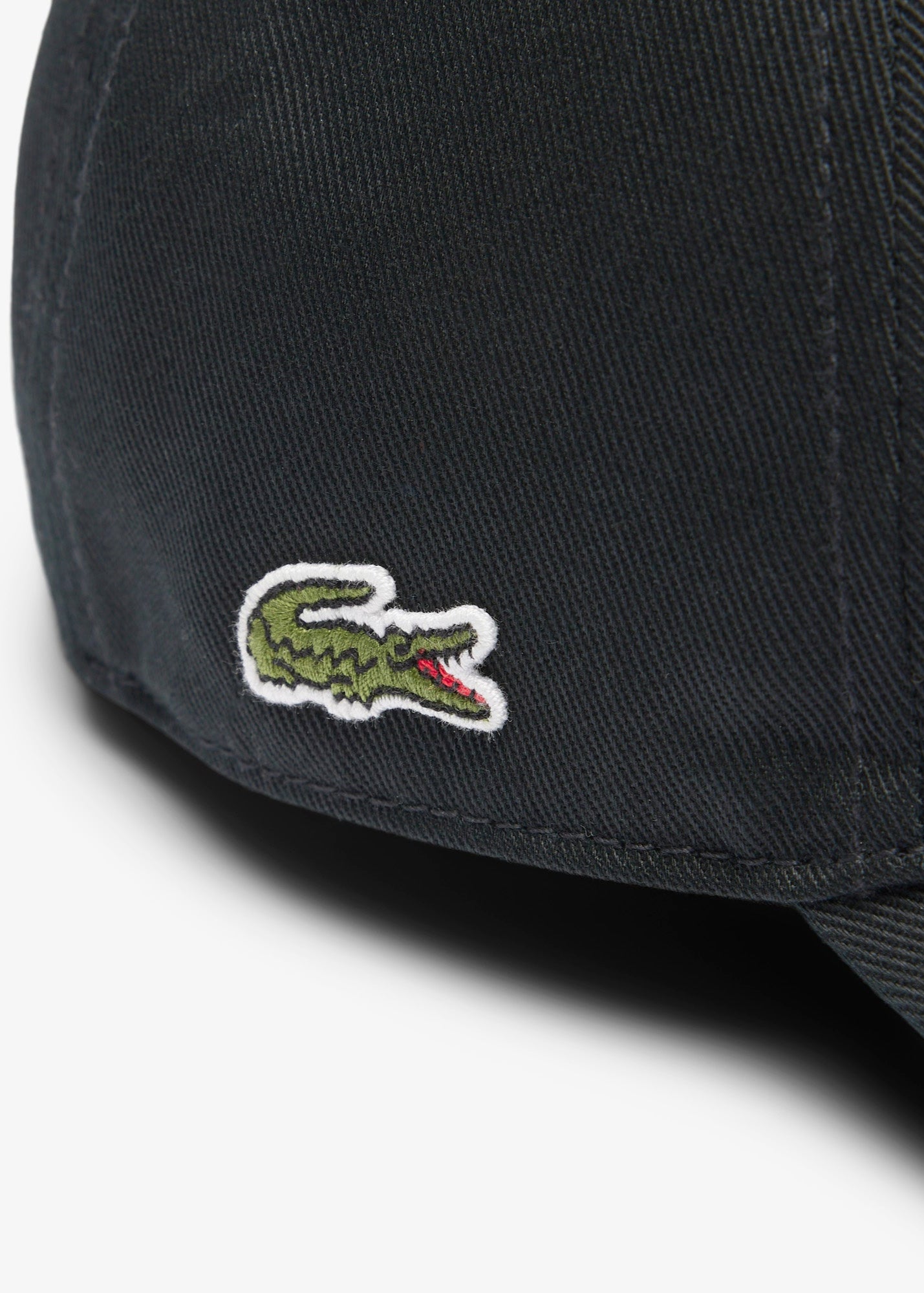 Casquette unisexe Lacoste noire | Georgespaul     