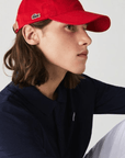 Casquette Lacoste rouge - Georgespaul