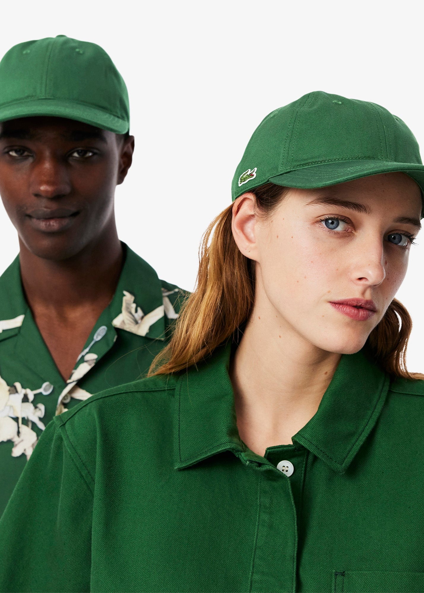 Casquette unisexe Lacoste verte unisexe | Georgespaul