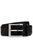 Ceinture BOSS noire en cuir - Georgespaul