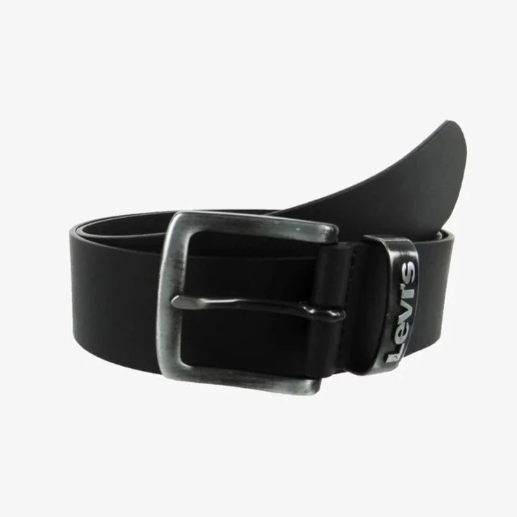 Ceinture Levi's® noire en cuir pour homme I Georgespaul