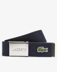 Ceinture tissée Lacoste marine - Georgespaul