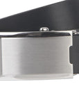 Ceinture automatique Lindenmann noire en cuir - Georgespaul