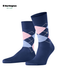 Chaussettes Manchester Burlington bleu foncé