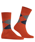 Charger l&#39;image dans la galerie, Chaussettes pour homme Manchester Burlington oranges I Georgespaul
