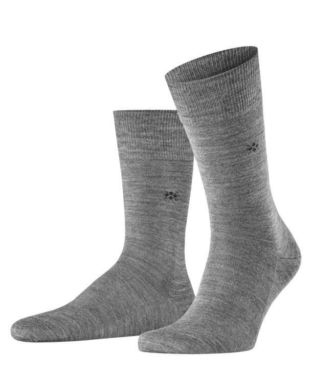 Chaussettes hautes Burlington gris foncé - Georgespaul