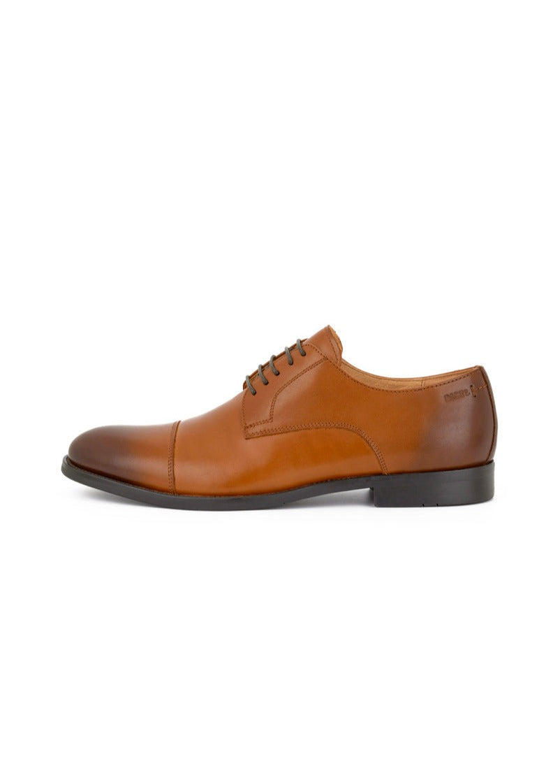 Chaussures homme Skipp Digel marron en cuir | Georgespaul
