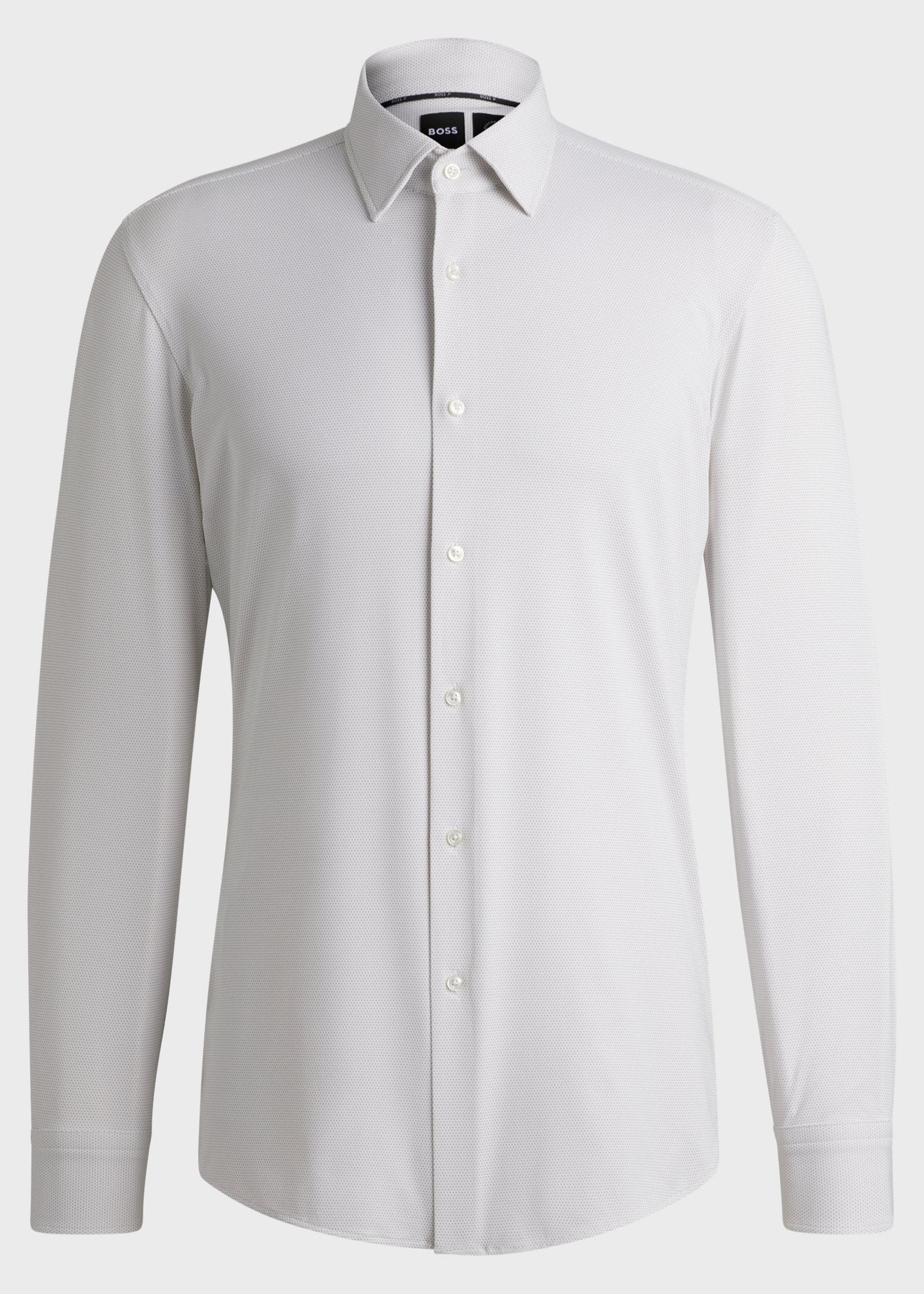 Chemise BOSS beige pour homme | Georgespaul        