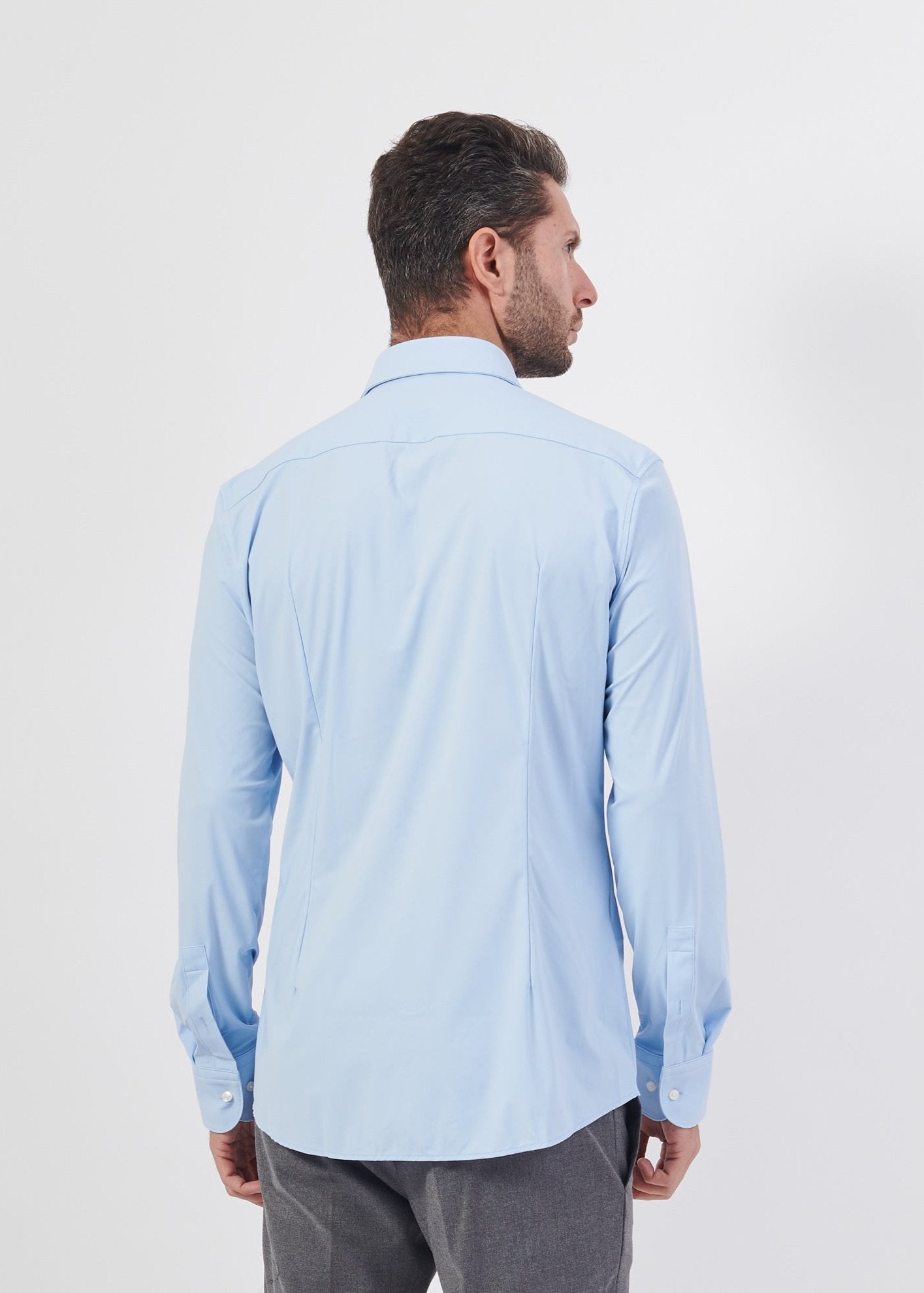 Chemise BOSS bleue pour homme | Georgespaul