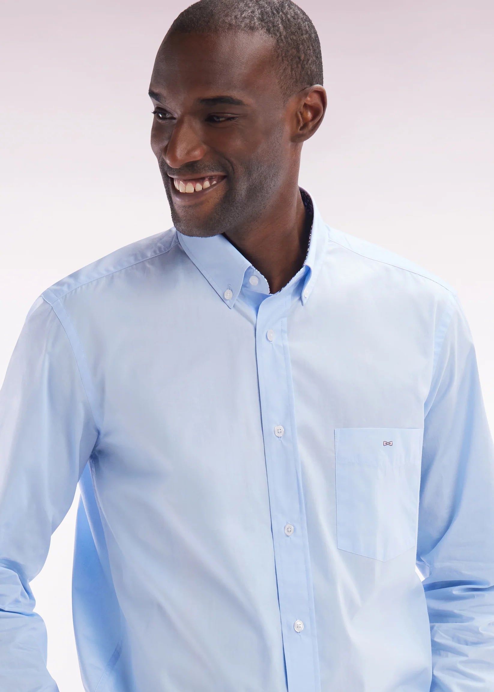 Chemise Eden Park bleue pour homme | Georgespaul   