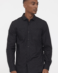 Chemise à motifs Lee Cooper noire - Georgespaul