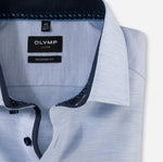 Afbeelding in Gallery-weergave laden, Chemise Luxor OLYMP droite bleu clair pour homme I Georgespaul

