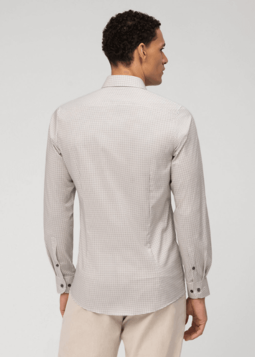 Chemise OLYMP beige - Georgespaul