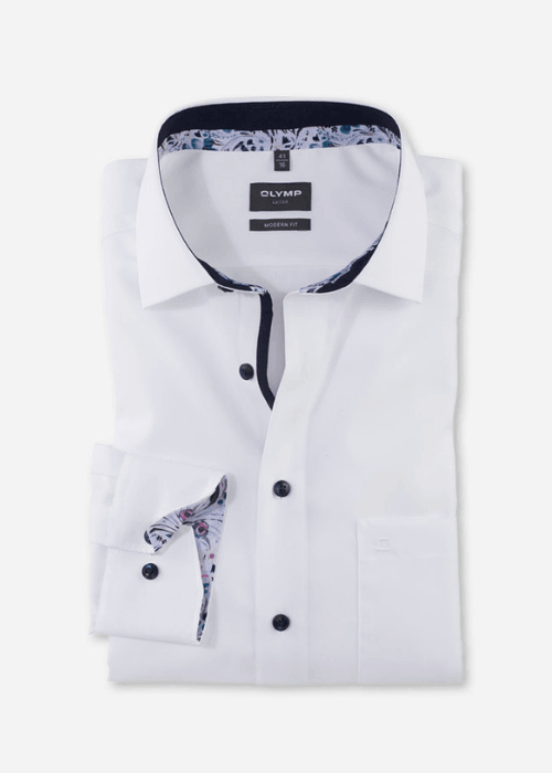 Chemise OLYMP blanche - Georgespaul