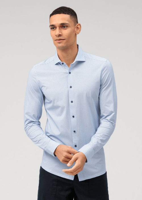 Chemise OLYMP bleue - Georgespaul