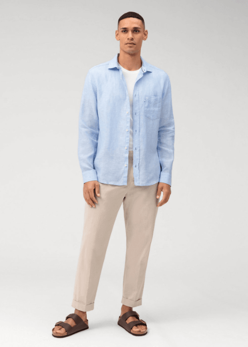 Chemise OLYMP bleue - Georgespaul