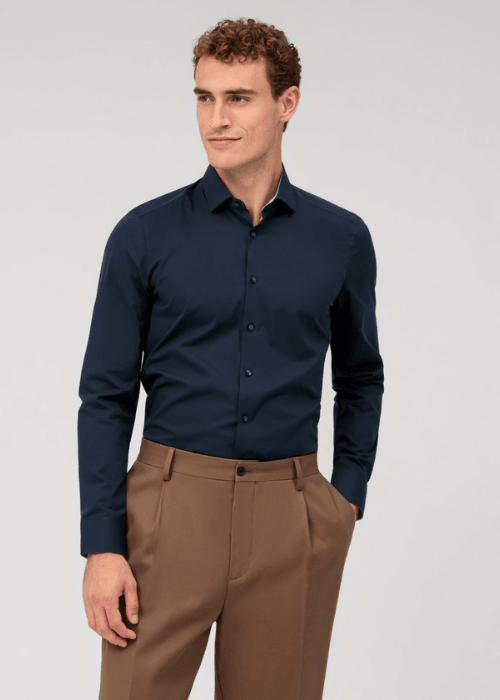 Chemise OLYMP bleue - Georgespaul