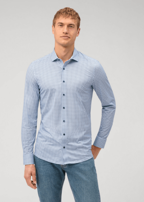 Chemise OLYMP bleue - Georgespaul