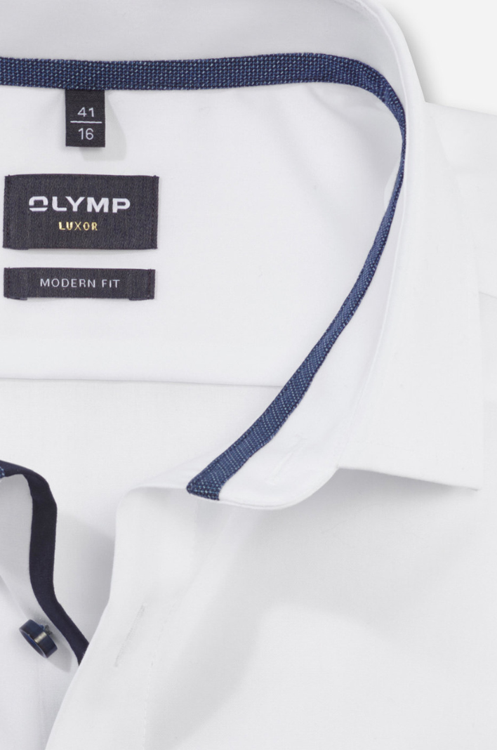 Chemise OLYMP droite blanche