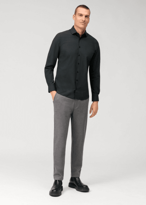 Chemise OLYMP noire - Georgespaul