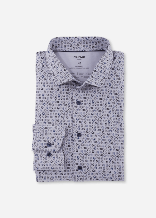 Chemise OLYMP violette - Georgespaul