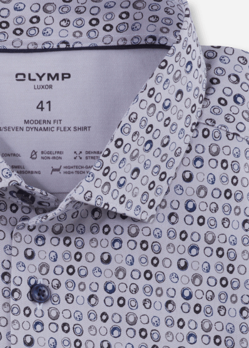 Chemise OLYMP violette - Georgespaul