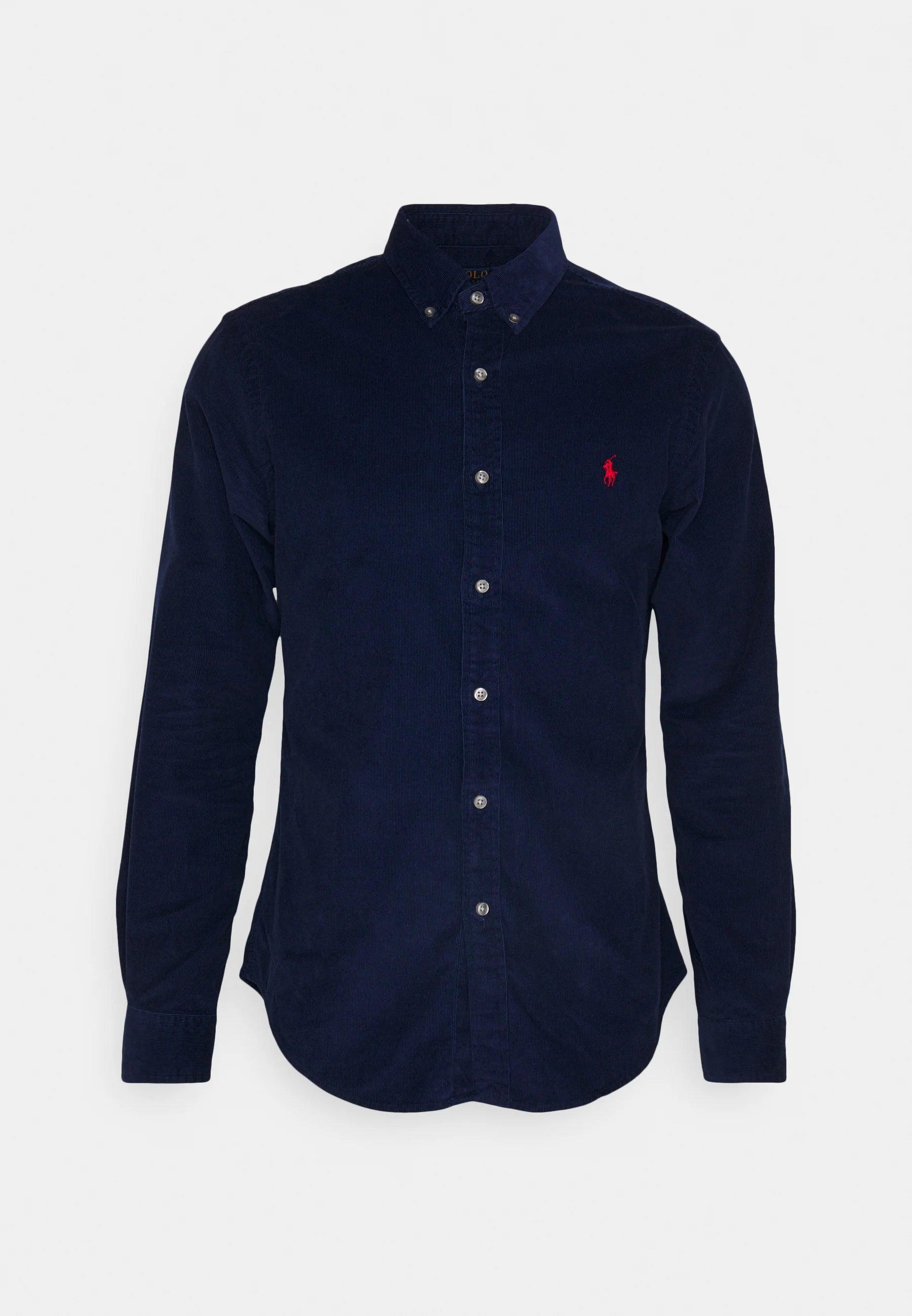 Chemise Ralph Lauren marine pour homme I Georgespaul